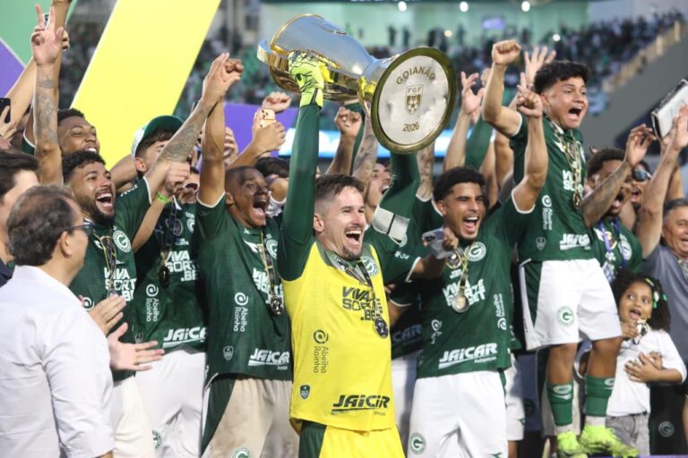 Goiás é campeão goiano de 2026 e leva torcida á loucura na Serrinha.